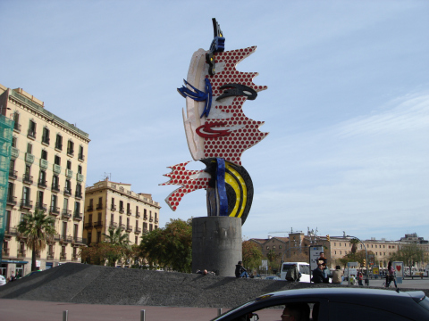 barcelonaheadroylichtenstein